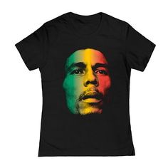 Juniors' Bob Marley Face Graphic Tee Bob Marley Graphic, Bob Marley T Shirts, Face Graphic, Kids Wardrobe, Favorite Artist, Bob Marley, Casual Tee, Mens Graphic Tee, Mens Tees