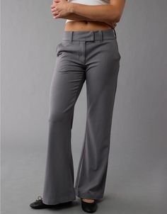 AE Stretch Low-Rise Flare Trouser