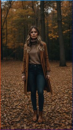 Discover the ultimate guide to fall outfits that will make you stand out this season. Embrace the cozy and chic vibes with our carefully curated looks that are perfect for any autumn occasion. From layered turtlenecks to stylish boots, we've got you covered. Check out our blog now for detailed fashion tips and instructions on how to recreate these looks. Don't miss out on upgrading your autumn wardrobe with our expert advice. Visit our blog today and transform your fall fashion game!#falloutfits #autumnstyle #fashionguide #fallfashion #styleinspiration #outfitideas Classy Women Winter Outfit, Cute Autumn Winter Outfits, Pedicure Outfit Fall, Shop Fall Outfits, Different Looks For Women, Classy Outfits For Women Fall, Fall Season Aesthetic Outfits, Fall Outfits With Tall Brown Boots, Cute Fall Office Outfits