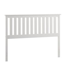 Homelegance By Top-Line Lando Mission Slat Wood Headboard White Rubberwood White Wood Headboard, Wood Slat Headboard, Transitional Style Bedroom, Slat Headboard, Coastal Traditional, Full Headboard, Caned Headboard, Slatted Headboard, Bedroom Style