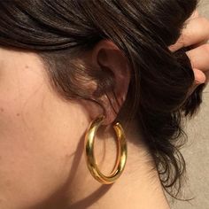 Pinterest Jewelry, Thick Hoop Earrings, Earrings Aesthetic, Geode Earrings, Large Hoop Earrings, Affordable Jewelry, 가을 패션, Fashion Aesthetic, Jewelry Inspo