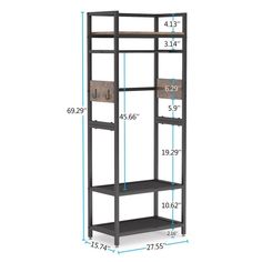 (paid link) These Are the Best IKEA Clothing Racks You Can Buy, Hands Industrial Hall Tree, Clothes Rack Closet, Laundry Closet Organization, Industrial Clothing Rack, Freestanding Closet, Closet Organizers & Garment Racks, Industrial Hall, Organiser Son Dressing, Free Standing Closet