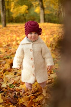 "This sweet toddler girl hat is handmade by me in 100% merino wool - very soft, luxuriously gentle next to the skin, warm and still stylish! This knit girl hat goes with a crocheted flower and together with decorative wooden button complete the pretty style. Merino wool is breathable and active fiber that reacts to changes in body temperature and discourages sweating. Enchanting when worn by your sweet girl, whether an infant or a youngster, this feminine design surely please your young lady. A Baby Animal Painting, Girls Beanie, Trendy Baby Onesies, Trendy Baby Boy Clothes, Baby Boy Themes, Girls Winter Hats, Baby Girl Clothes Winter, Cool Baby Names