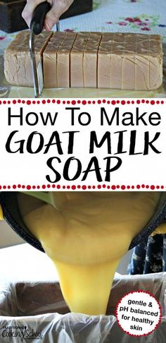 how to make goat milk soap