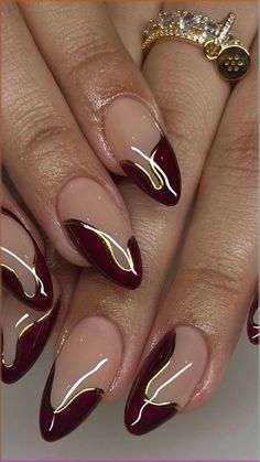 Discover 30  Fall Nails You Can’t Get Around on Pinterest This Year! From nagel inspo to smink inspiration, these designs are perfect for the season. Embrace funky nails and chic nails that add flair to your autumn look. Elevate your style with classy acrylic nails and pair them with a stunning makijaż smokey eye for the ultimate fall vibe. Explore colourful nails and colorful nails that capture the spirit of the season, and try Thanksgiving nails with fall nail designs maple leaf for a festi... Nail Art Fall 2024, Thanksgiving Nail Design, Dark Aura Nails, Aphrodite Nails, Classy Acrylic, Colourful Nails, Colorful Nails, Gold Nail