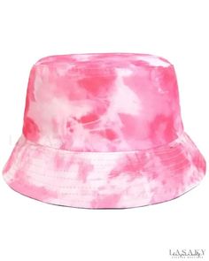 Lasaky - Reversible double-sided tie-dye print bucket hat Beach Bucket Hat, Hat Size Chart, Tie And Dye, Blue Outfit, Tie Dye Print, Tie Dyed, Butterfly Print, Versatile Style, Pink Print