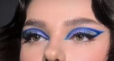 Blue Makeup, Editorial Makeup, Makeup Goals