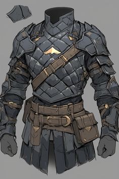 Medieval Armour Art, Dnd Batman, Scale Mail Armor Dnd Male, Scale Armor Dnd, Cool Armor Designs, Knight Armor Concept Art, Dnd Heavy Armor, How To Draw Armour, Medieval Armor Concept Art