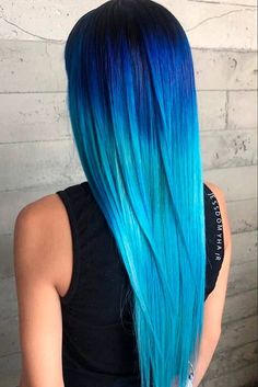 Best Hair Brush, Blue Ombre Hair, Light Blue Hair, Hair Light, Beautiful Hair Color, Pretty Hair Color, Bright Hair, Hair Color Blue, Ombre Hair Color