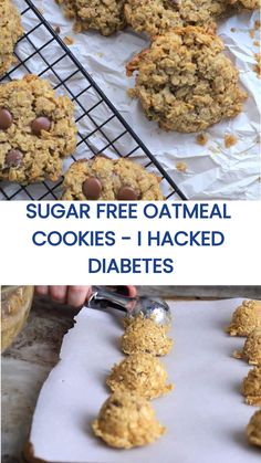 sugar free oatmeal cookies - i hacked diabets