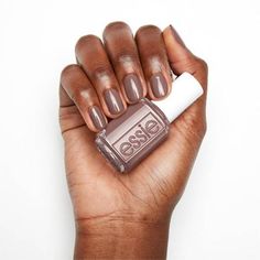 30 Nude Nail Colors to Complement All Skin Tones Tan Nail Polish, Essie Base Coat, Rose Nail Polish, Tan Nails, Essie Colors, Essie Nail Colors, Spring Nail Polish, Metallic Nail Polish