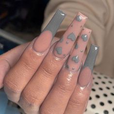 Long Acrylic Nail Designs, Airbrush Nails, Diy Acrylic Nails, Colored Acrylic Nails, Glow Nails, Glamorous Nails, Long Square Acrylic Nails, Bling Acrylic Nails, Acrylic Nails Coffin