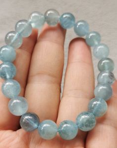 material:natural stone quantity:one strand 8inch=33-16pcs size:approx.6-12mm note:have larger stock and offert wholesale price. Blue Aquamarine Natural Stone Bracelets, Blue Aquamarine Bracelets With Natural Stones, Aquamarine Gemstone Beads Bracelets, Aquamarine Gemstone Round Bracelets, Light Blue Aquamarine Bracelets, Blue Round Crystal Bracelet For Healing, Blue Crystal Bracelet With Natural Stones, Kyanite Bracelet, Aquamarine Bracelet