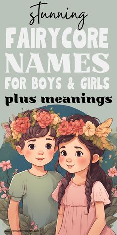 Fairy names for boys and girls