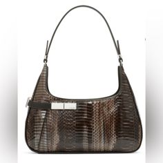 Color: Black Snake Print Measurements: 11 5/8” W X 9” H X 1 3/4” D Strap Type: 9.75” Handle Drop Top Zipper Closure 1 Exterior Slip Pocket Interior: 1 Slip Pocket, 1 Zip Pocket Material: 100% Polyester Or Faux Suede Trim: Polyester Lining: Polyester Silver-Tone Hardware Weight: 1 Lbs $80 For Each Modern Calvin Klein Shoulder Bag With Zipper Closure, Calvin Klein Rectangular Shoulder Bag With Silver-tone Hardware, Modern Calvin Klein Bags With Silver-tone Hardware, Chic Calvin Klein Shoulder Bag With Silver-tone Hardware, Calvin Klein Rectangular Bags With Silver-tone Hardware, Calvin Klein Leather Bags With Silver-tone Hardware, Calvin Klein Rectangular Shoulder Bag With Zipper Closure, Elegant Calvin Klein Shoulder Bag With Silver-tone Hardware, Elegant Calvin Klein Shoulder Bag With Zipper Closure