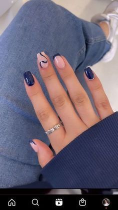 Unghie Sfumate, Simple Gel Nails, Summery Nails, Her Nails