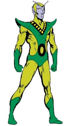 the green lantern is standing with his hands on his hips