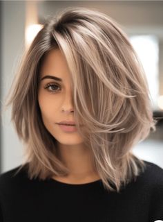 Med Length Womens Haircuts, Formal Shoulder Length Hair, Best Haircut For Fine Wavy Hair, Mum Cut Hair, Medium Length Blonde Hair Blowout, My Pins Saved Boards, Women’s Medium Length Haircut Blonde, Medium Length Haircut For Fine Hair 2024, 2024 Thick Hair Cuts