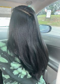 Relaxed Hair Journey, Healthy Black Hair, Silk Press Natural Hair, Professional Hair Straightener, Long Shiny Hair, Black Ponytail Hairstyles, Natural Afro Hairstyles, Luscious Hair, Natural Hair Beauty