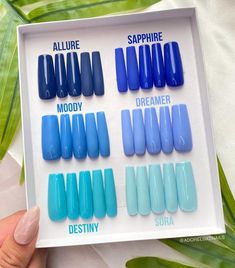 Ocean Blue Nails, Neon Blue Nails, Luxe Nails, Blue Matte Nails, Sky Blue Nails, Quinceanera Nails, Blue Coffin Nails, Light Blue Nails, Baby Blue Nails