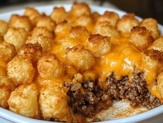 Tater tot casserole is the ultimate comfort food—warm, hearty, and irresistibly cheesy, making it the perfect dish for family dinners, potlucks, or any gathering. This classic American recipe brings ... Read more Stuffed Tater Tots, Tater Tots Recipes, Tots Recipes, Mozzarella Stuffed Chicken, Spinach And Mozzarella, Casserole With Ground Beef, Hamburger Casserole, Tot Casserole, Mozzarella Chicken