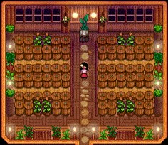 the game's screenshot shows an overhead view of a garden with lots of plants and