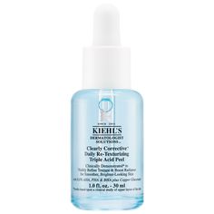 A gentle, triple-acid facial pre-serum that is formulated to reduce the look of pores, smooth skin texture, and boost radiance.​ Skin Type: Normal, Dry, Combination, and Oily Skincare Concerns: Pores, Dullness, and Uneven Texture Formulation: LiquidHighlighted Ingredients:- Salicylic Acid: Visibly clarifies pores and refine skin texture.- Glycolic Acid: Known to help smooth skin.- Lactic Acid: Gently exfoliates skin.What Else You Need to Know: This gentle facial peel is formulated with 5.5% AHAs, 0.18% BHA, and 3.0% PHA to reduce the appearance of pores, boost skin’s radiance, and create visibly softer and smoother skin texture. Also balanced with copper gluconate Acid Peel, Smooth Skin Texture, Facial Peel, Oily Skin Care, Skin Radiance, Smoother Skin, Lactic Acid, Glycolic Acid, Skin Texture