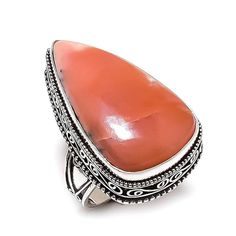 Make yourself trendy and stylish with this 925 Sterling Silver Ring glittering with Rhodochrosite that will add majestic charm and elegance to your look. Exquisitely designed, this Ring will provide you a classy look. ------------------------------------------ Welcome to Our Shop Silverstores ------------------------------------------ 100% Natural Rhodochrosite Ring, Gemstone Ring, Pink Band Ring, 925 Sterling Silver Jewelry, Birthday Gift, Ring For Best Friend Description :- SKU:- ETC-4899 Meta Pink Gemstone Ring, Silver Jewelry Wedding, Mom Ring, Wedding Anniversary Gift, Pink Gemstones, Gift Ring, Jewelry Wedding, Rings For Her, Ring Band