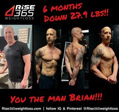 💪 "After 20 years of weightlifting and not seeing the results I wanted, I decided to give Rise 365 a try. In just 6 months, my transformation has been incredible! My overall health and energy have improved, and I finally achieved the look I desired. Huge thanks to Randy for his amazing coaching!" - Brian B

📸 Click the link to see his before & after photos and read his full story! #Rise365 #WeightLossJourney #Transformation Before After Photo, My Good, After Photos, Weight Lifting, I Decided, 20 Years, 6 Months