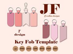 the key fob template for jf designs