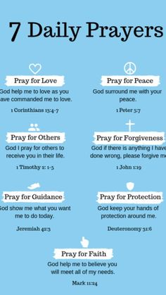 seven daily prayers for the 7 days of lentivity, including pray for peace and pray