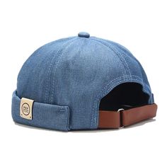 Adjustable Short Brim Beanie For Outdoor, Adjustable Casual Flat Cap Beanie, Casual Adjustable Beanie With Short Brim, Adjustable Beanie Cap, Adjustable Flat Cap For Beach, Casual Adjustable Blue Beanie, Adjustable Beach Beanie, Blue Adjustable Flat Cap Snapback Hat, Adjustable Blue Flat Cap Snapback Hat