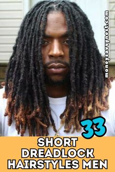 22 Top Short Dreadlock Hairstyles for Men: Modern and Traditional Looks Men Short Locs, Dreadlock Hairstyles For Men Short, Medium Locs, Hairstyles For Men Short, Short Locs