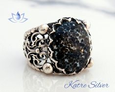 Black Obsidian Ring, Black and White Ring, Designs Unique Ring, Victorian Steam Punk, Snowflake Obsidian Men Ring, Rings for Men THE PRODUCT YOU SEE IN THE PHOTO WILL BE SENT TO YOU ALL OUR PRODUCTS ARE HAND MADE AND CUSTOM DESIGN. ALL OF OUR PRODUCTS ARE 925K STERLING SILVER The size will be adjusted and sent to you according to your request. Just Tell me the size you need. If you have any questions please send me an message. We send our products with PTT (Turkish Postage service with tracking Ring Designs Unique, Black And White Ring, Black And White Rings, Black Obsidian Ring, Obsidian Ring, Snowflake Obsidian, Men Ring, Ring Black, Black Obsidian