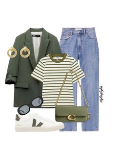 Spring casual outfit ideas Veja Women Outfit, Blazers Outfits, Blue Jeans Outfit, Blazer Outfits Casual, Blue Jean Outfits, Color Combos Outfit, Casual Outfit Ideas, Modesty Fashion, Causal Outfits