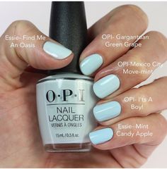 Opi Gel Nail Colors, Opi Gel Nails, Aqua Nails, Nail Polish Brands, Nails Now, Gel Nail Colors, Winter Makeup