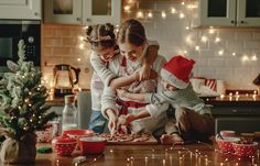 Bake Christmas Cookies, Mother And Children, Traditions To Start, Operation Christmas, Christmas Family Photos