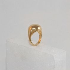 Sphere is a statement ring inspired by the interaction of geometric forms. made in sterling silver and brass they measure 2 cm x 3 cm handmade in Queens NY lead time is two weeks, email hello@sunabonometti.com if you need them sooner