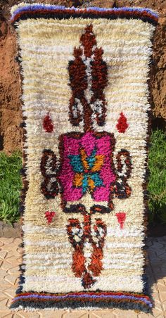 illuminate collective handmade Vintage Moroccan Rug Lock Down - 2'8 x 6'2 - 0.81m x 1.88m Vintage Inspired Rugs, Beni Rugs, Designer Rugs, Traditional Weaving, Rugs Vintage, Vintage Moroccan Rugs, Types Of Rugs, Pink Rug, Vintage Moroccan