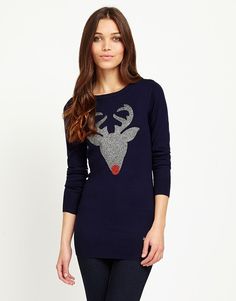 Lipsy Reindeer Jumper Reindeer Jumper