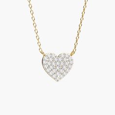 Celebrate love with our 0.20 Ct Lab Grown Diamond Heart Pendant Necklace. Set in 14k gold available in white, yellow, or rose gold, this elegant pendant features a sparkling heart-shaped diamond, making it a perfect anniversary or Christmas gift for your girlfriend. It combines timeless romance with sustainable luxury. FEATURES * Gold Kt: 14K * Diamond Type: Lab Grown Diamond * Total CTW: 0.20 Ct * Total Number of Stones: 32 pc * Center Diamond Cut: Round Cut * Diamond Color: VS or better * Diam White Diamond Cut Heart Necklace For Valentine's Day, 14k Gold White Heart Necklace For Gift, White Heart-shaped Diamond Necklace As Gift, White 14k Gold Heart Necklace For Gift, White Heart-shaped Diamond Necklace Gift, Valentine's Day White Diamond Cut Heart Necklace, Valentine's Day Gift White Gold Diamond Necklace, Valentine's Day Gift, White Gold Diamond Necklace, 14k Gold White Heart Necklace For Valentine's Day