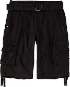 Utility Cargo Shorts With Short Legs, Black Cargo Shorts With Pockets, Utility Cargo Shorts With Multiple Pockets, Casual Short Cargo Shorts With Belt Loops, Short Cotton Cargo Pants With Belt Loops, Cargo Shorts With Multiple Pockets, Utility Bermuda Shorts With Multiple Pockets, Black Bermuda Cargo Shorts, Casual Cargo Shorts With Short Inseam