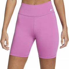 Tight For A Body Hugging Feel Inseam: 7" Mid-Rise Contoured Waistband Seamless Sides Pocket At The Back Dri-Fit Fabric Moves Sweat From Your Skin For Quicker Evaporation To Help You Stay Dry And Comfortable 78-79% Polyester/21-22% Spandex Nike Mid-thigh Biker Shorts For Yoga, Nike Mid-thigh Length Biker Shorts For Yoga, Nike Compressive Shorts Mid-thigh Length, Nike Compressive Mid-thigh Athletic Shorts, Nike Compressive Mid-thigh Bottoms, Nike Compressive Biker Shorts For Training, Nike Compressive Biker Shorts For Gym, Compressive Nike Biker Shorts For Gym, Nike Moisture-wicking Biker Shorts For Yoga