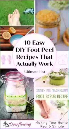 10 easy diy foot peel recipes that actually work ultimate guide for making your home real and simple