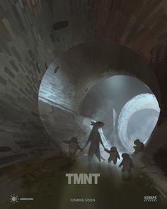 an image of people walking in a tunnel with the text timt coming soon on it