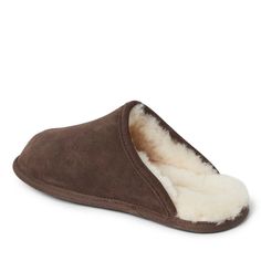 Luxury for everyone. That's the inspiration behind our Fireside collection: high-quality, affordable slippers made with 100% Australian sheepskin lining. Moisture-wicking, temperature-regulating designs define these water-resistant clog slippers; all-day comfort is just a step away. Supersoft cushioning cradles your feet alongside a pair of durable indoor/outdoor outsoles that promise on-the-go coziness! The clog silhouette is a classic for a reason, but we think you might like this update. Classic Brown Slip-on Slippers, Brown Indoor Slippers For Winter, Classic Brown Round Toe Slippers, Classic Suede Slippers, Classic Winter Slippers With Rubber Sole, Classic Suede Slip-on Slippers, Classic Slip-on Slippers With Suede Lining, Brown Suede Indoor Slippers, Winter Brown Slippers With Suede Lining