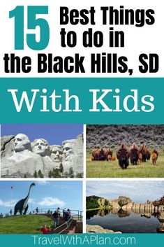 the top 15 things to do in the black hills, sd with kids