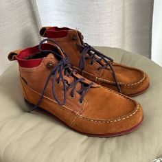 Preowned In Great Condition. Suede And Hemp Exterior. Size Us 9 Men's Shoes, Man Shop