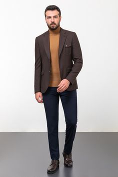 Collection : 2024/2025 spring/summer🔆Product : Oliver Slim Fit Brown BlazerColor: BrownAvailable Size : 46-48-50-52-54-56Material Content: %55 Cotton, %45 Polyester Brown Semi-formal Suits For Spring, Brown Business Suits For Spring, Spring Brown Office Suits, Classic Brown Suits For Spring, Casual Brown Suit With Welt Pockets, Casual Brown Suit With Pockets, Tailored Sport Coat With Flap Pockets For Spring, Spring Tailored Sport Coat With Flap Pockets, Brown Business Casual Sport Coat For Spring