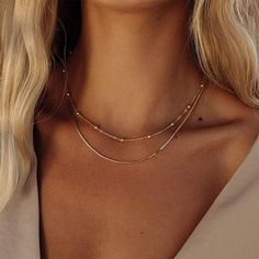 Gold Snake Chain, Chunky Chain Necklaces, Stacked Necklaces, Long Silver Necklace, Wood Bead Necklace, Long Pendant Necklace, Double Chain, Chain Choker Necklace